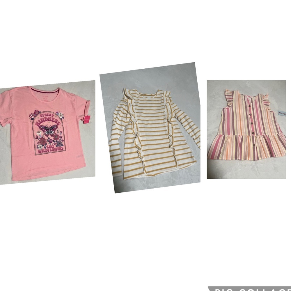 Lot of 3 Girl Brand New Tees